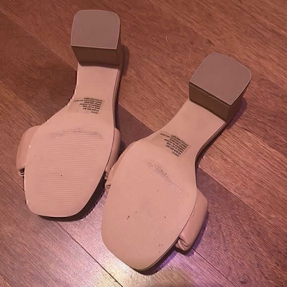 NEW Harper Mule Heeled Sandal Tan  - 8 - Picture 5 of 10